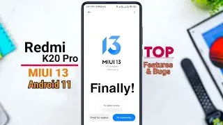 First MIUI 13 Update for Redmi K20 Pro | How To Install & MIUI 13 Features