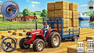 Real Indian Tractor Driving Simulator - Farming Combine Harvester Drive Game | Android Gameplay
