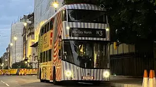 *SMALL DIVERSION* Full Route Visual. Route N3: Oxford Circus - Bromley North | New RM LT781 LTZ1781