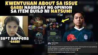 ITEM BUILD ISSUE??! GABBI SINAGOT ANG MGA BASHER NI NATSUMI AT NAGBIGAY NG OPINION