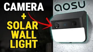 aosu Solar Wall Light Cam Pro Review | Better than We Thought!