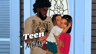 TEEN MOM 🎅🏾2 СЕЗОН 🎄12 дней SimsMas - День 4🎅🏾 Быстрое украшение дома + Экскурсия по полностью ме...