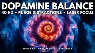 40 Hz 🧠 Brainwave Boost ⚡️ Activate Laser Focus & Peak Productivity | Study / Work Music