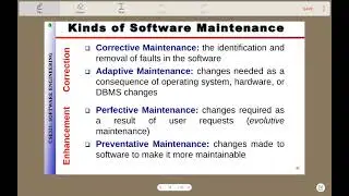 043 CSE312 Software Engineering - Software Maintenance - Lecture 16