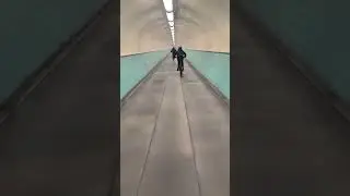 #biking #tyne tunnel #underground #old #pedestrian tunnel