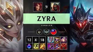 Zyra Jungle vs Zed - TW Challenger Patch 25.13