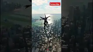 Marvel's Spider-Man 2 - Reaching Max Height! Ultimate Flying Experience! #spiderman #marvel #marvel