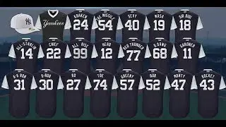 Yankees uniforms will feature names on the back