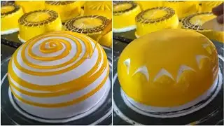 dome shaped pineapple cake insid edge design | master chef  imran | #shorts #masterchefimran
