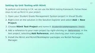 10.5 Testing and Debugging the Application