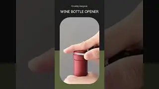 Effortless Wine Opening: Safety Air Pump Wine Bottle Opener with Foil Cutter