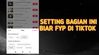 CARA FYP TIKTOK TERBARU 2024 SANGAT MUDAH