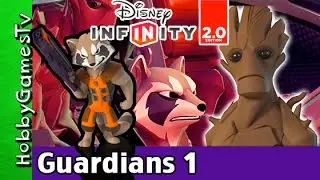 Infinity 2.0 Guardians of the Galaxy 1 Rocket Raccoon Groot by HobbyGamesTV