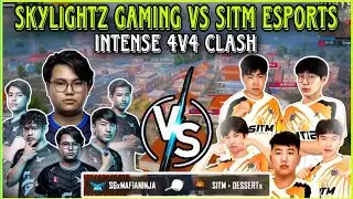 Skylightz Gaming vs SITM Esports | Proper 4v4 Clash | Clash with kvn