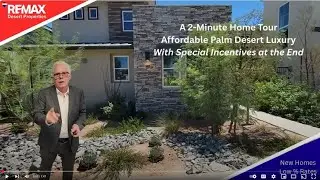 Palm Desert New Homes For Sale with 3.75%/30-yr (av6.45%) on 3/2/1 Buydown