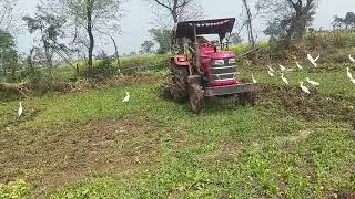 खेत में जुताई Mahindra yuvo / jutai kaise hoti hai Full prosess video youtube / viral video vlog 