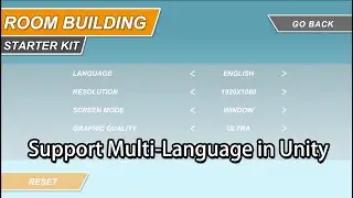 How to Support Multi-Language in Unity