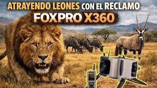 Atrayendo León con reclamo FoxPro X360 en theHunter: Call of the Wild PS5