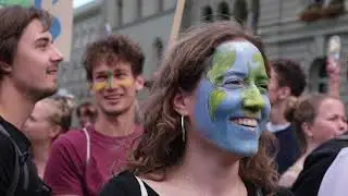 Historische Klima-Demo in Bern