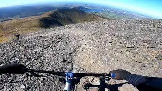 Skiddaw and Ullock Pike MTB **CRASH**