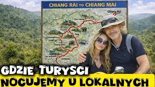 Turyści tu nie zaglądają Bez kurort&oacute;w i resort&oacute;w  Jedziemy z Chiang Rai do Chiang Mai Tajska Wioska