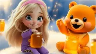 🌈 Bedtime Song for Kids &ndash; Baby Bird, Kitten & Bear Lullaby 🐦🐱🐻 Sleep Music
