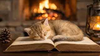 Cute Kitten Sleep Aid 💤 Calming Cat Video for Anxiety, Stress Relief & Deep Sleep.