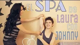 ❤JOHNNY VA A EL SPA DE LAURA ❤ Depilacion para machos