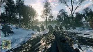Enlisted: Manor (Conquest) - Battle of Moscow Gameplay [1080p 60FPS]