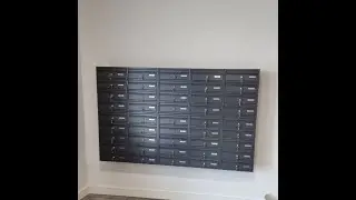 Communal post boxes for flats Urban Easy Range
