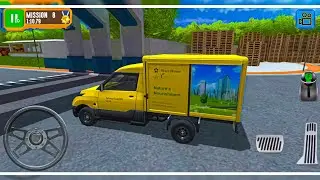 Small Van Driving & Parking | Truck Driver Depot Parking Simulator Mission 8 | Girish Plays