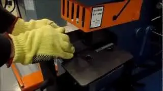 Scotchman 50514 CM Ironworker Demo (Notching) at Icon Machine Tool