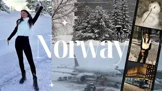 Norway 🇳🇴 | First Time Seeing Snow ☃️🌨️❄️ | සිංහල Vlog