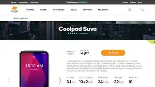 Coolpad Suva&trade; | Boost Mobile
