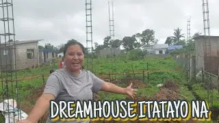 DAY #4 POSTE NG MUNTING BAHAY NAKATAYO NA KAHIT MAULAN/ # #DREAMHOUSE#SIMPLE HOUSE#HOUSE DESIGN