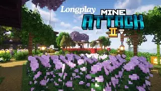 Minecraft Longplay - flowergarden - MineAttack 2 - (no commentary) 1.21.4