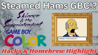 Skinner & The Superintendent - Steamed Hams на Gameboy Colour!