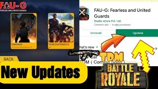 FAU-G New Update | FAUG Gameplay with guns | faug TDM and Battle Royal | faug mobile |  nCore_Games