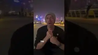Lovely message from Chris Martin of Coldplay in Hong Kong Victoria Harbour #coldplay #chrismartin