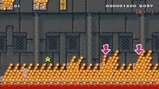 Escape Fire place Speed run by s.nickid - Super Mario Maker - No Commentary 1bo