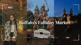 Fall Magic at the Falliday Market 🍁 | Buffalo Vlog