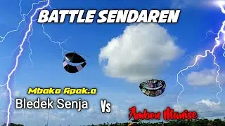 Battle Adu Sendaren Balap Layangan Gapangan Banyuwangi - Mbako Apek VS Ambon Manise Rowo Biru
