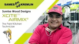 SUNRISE WOOD DESIGNS: Paint Kitchen Tech claims Airmix&reg; paint pumps performances | Sames
