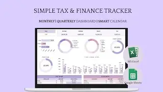 Annual Income, Expense & Tax Tracker (One Spreadsheet)