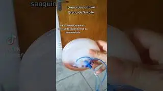 Dreno de Portovac #drenodeportovac #poscirurgico #p&oacute;soperat&oacute;rio