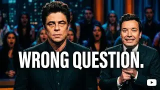 Host Mocks Puerto Rico&mdash;Then Benicio del Toro Stands Up and Silences the Studio #BenicioDelToro