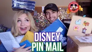Disney Pin Haul Magic Mail Unboxing!