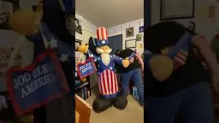 Gemmy 6ft inflatable Uncle Sam