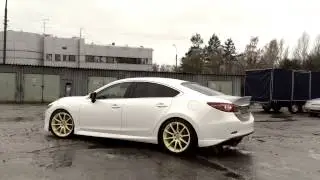 A Trunk with Duck tail spoiler version 2 for Mazda 6