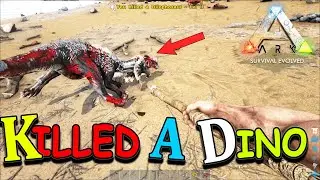 I KILLEED A DIANO - ALMOST DIED || PART - 2 || ARK SURVIVAL EVOLVED || OBSTINATE IS LIVE || HINDI ||